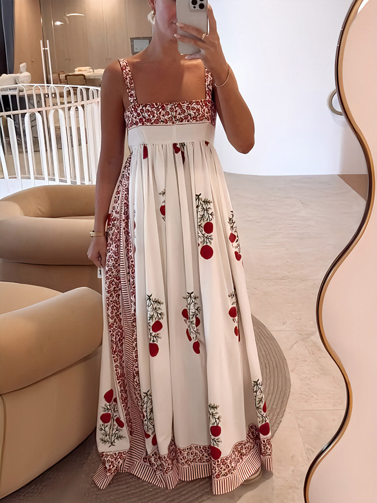 Rosa | Elegancka Maxi Sukienka