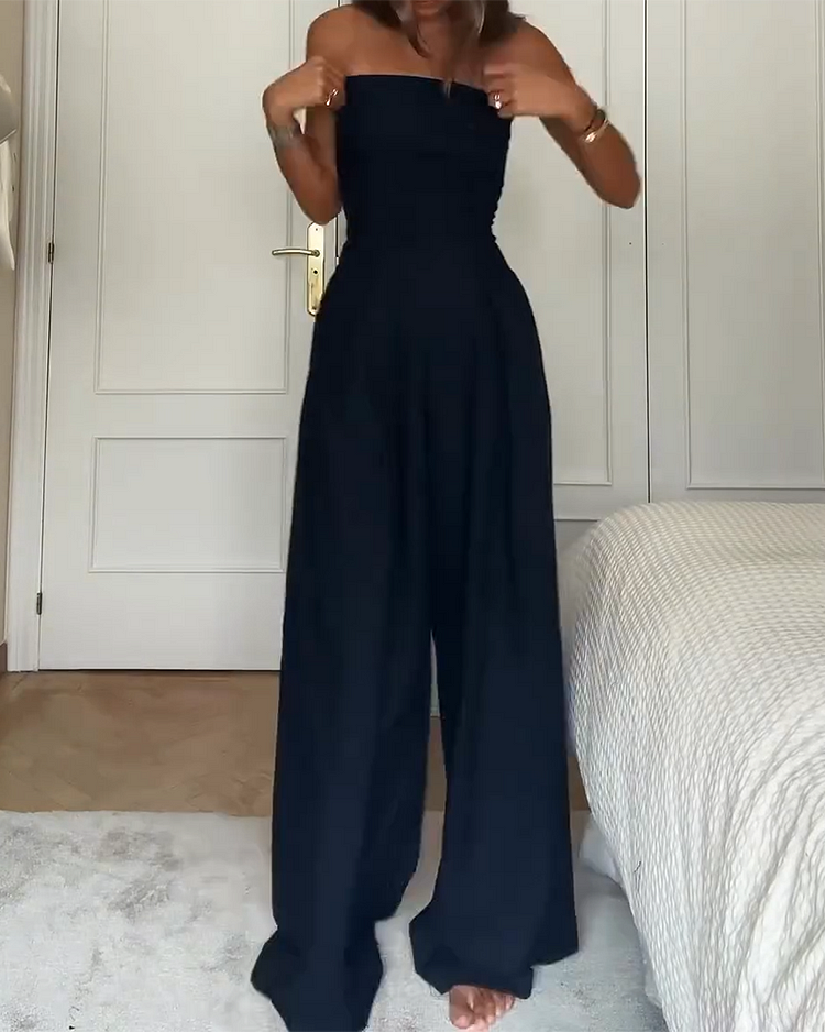 Braidy™ | Elegancki, bezramionowy kombinezon