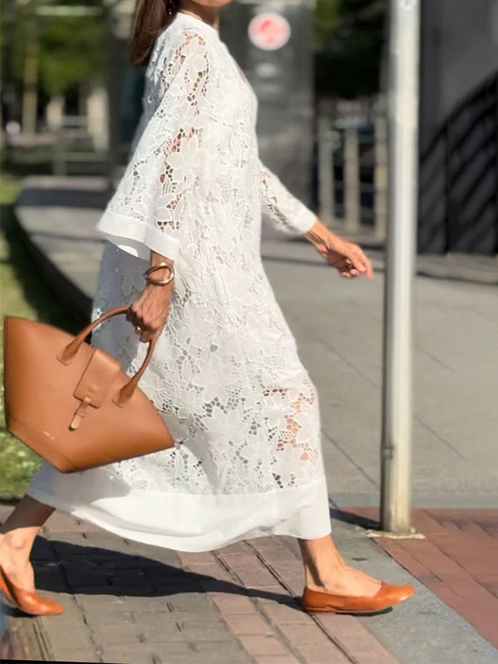 Sophie™ | Elegancka Sukienka z Koronką