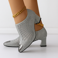 Celeste botki z kryształkami