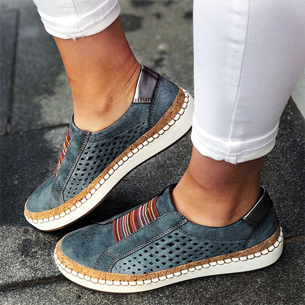 Carolyn - Stylowe Boho Wsuwane Sportowe Buty