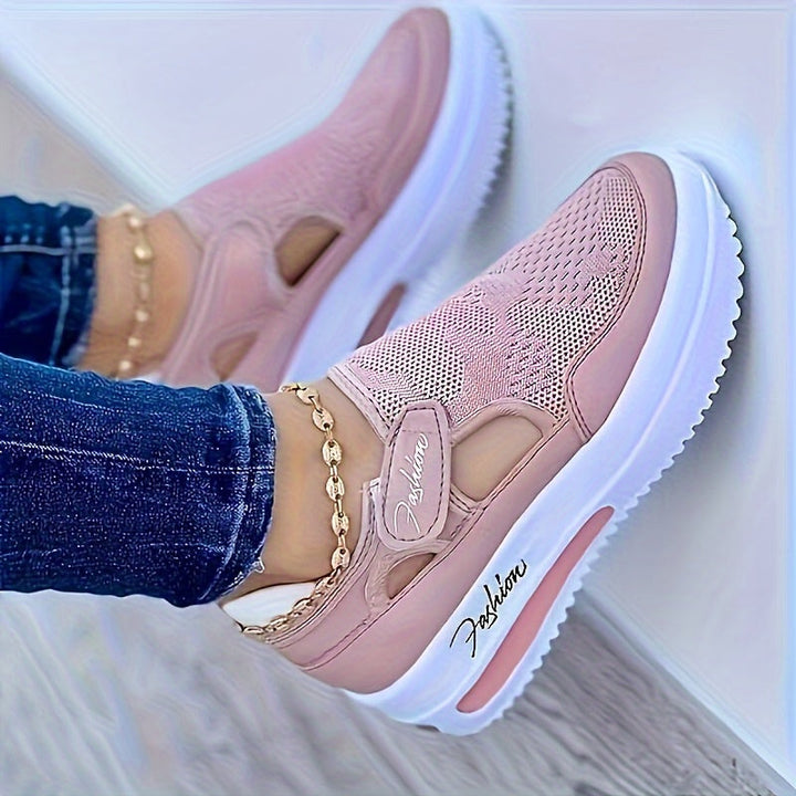Clarissa | Lekki sportowy but na rzepy