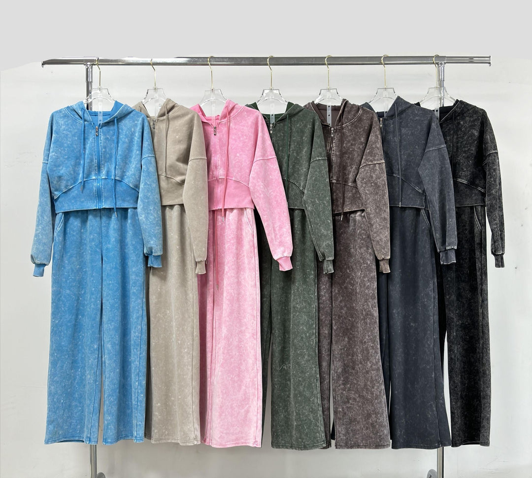 Zara - Elegancki zestaw Speed Top i spodni