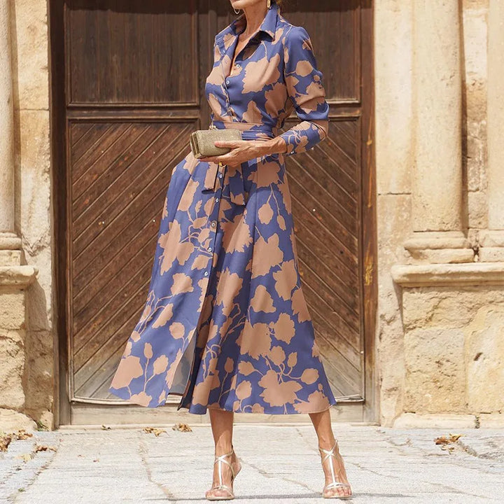 Natasza – Elegancka Sukienka z Pasem