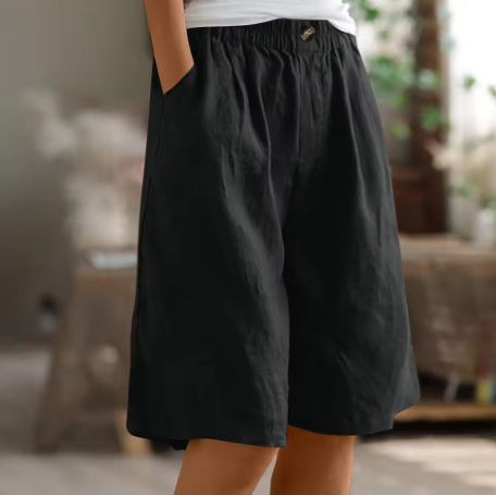 Krótki Oversize Boho Damskie Spodnie