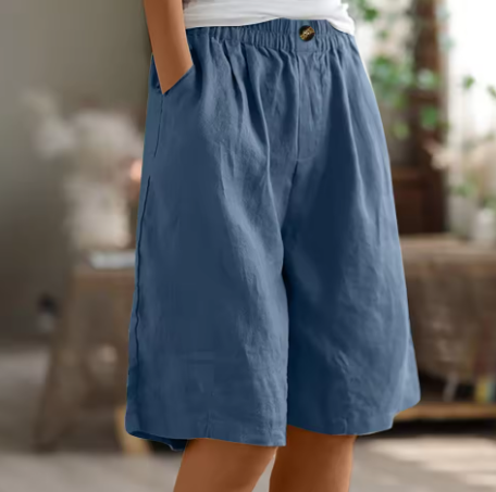 Krótki Oversize Boho Damskie Spodnie