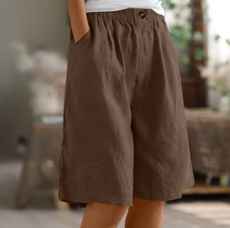 Krótki Oversize Boho Damskie Spodnie