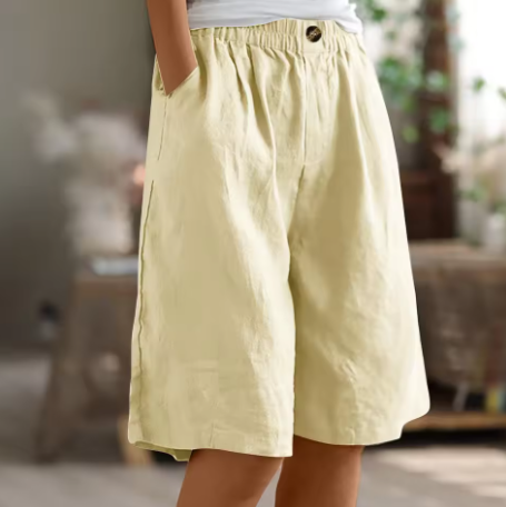 Krótki Oversize Boho Damskie Spodnie