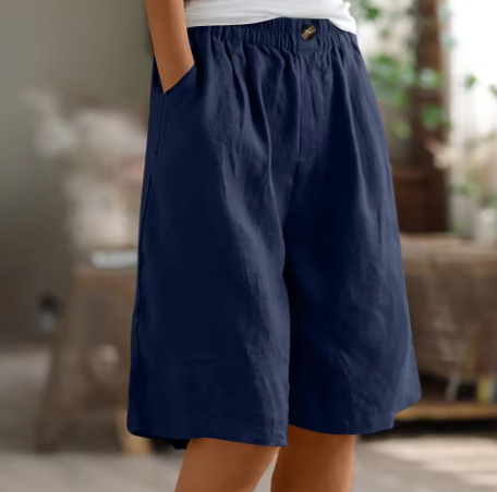 Krótki Oversize Boho Damskie Spodnie