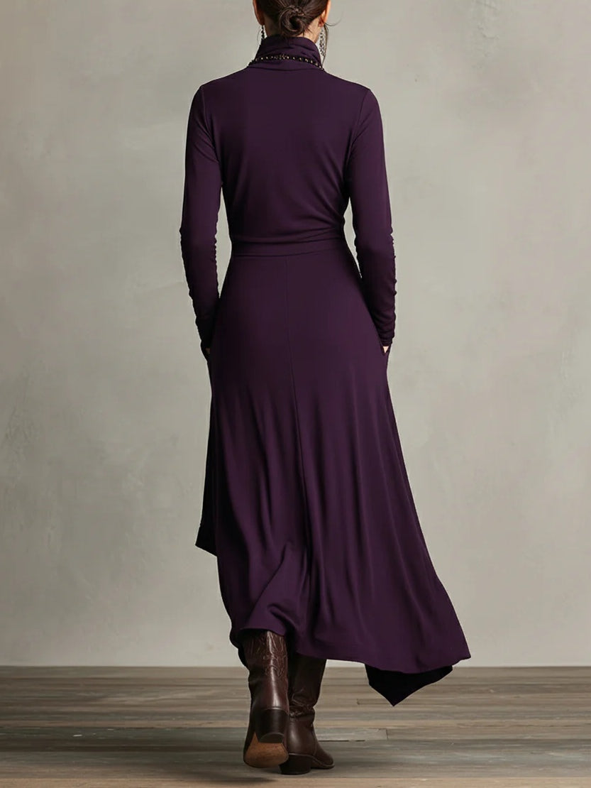 Patrizia – Asymetryczna Maxi Tunika Sukienka