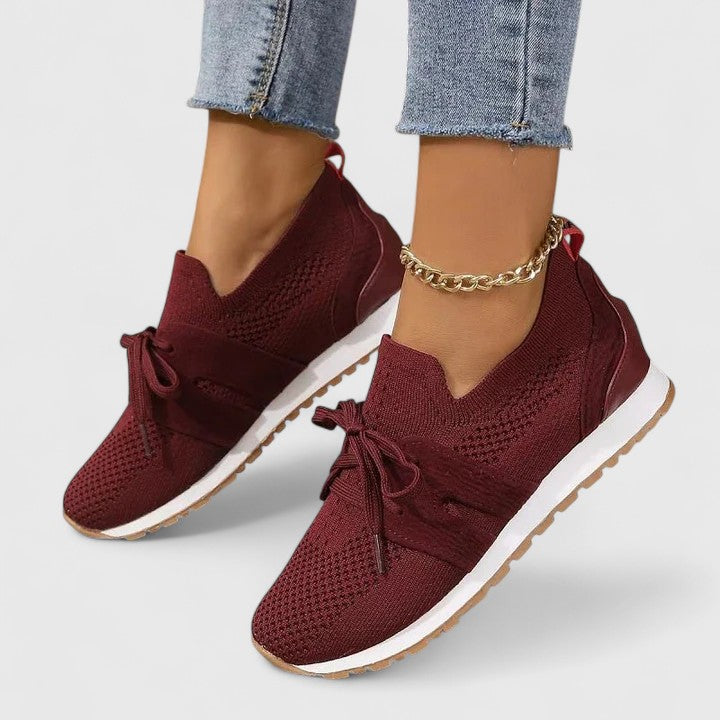 Damskie Ortopedyczne Sneakersy z Wsuwaną Konstrukcją na Komfort Cały Dzień