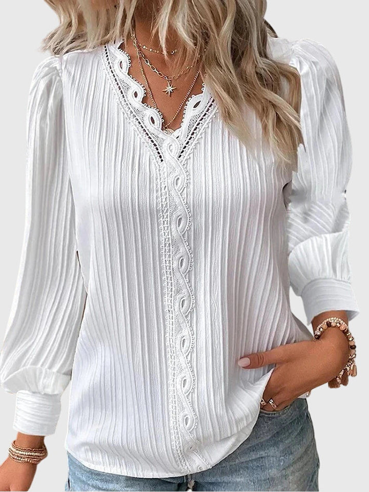 Damska Bluzka dla Kobiet Pulower z Ponadczasową Elegancją na Biuro