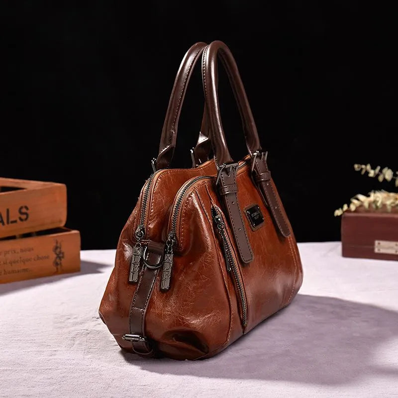 Elegancka Skórzana Torba