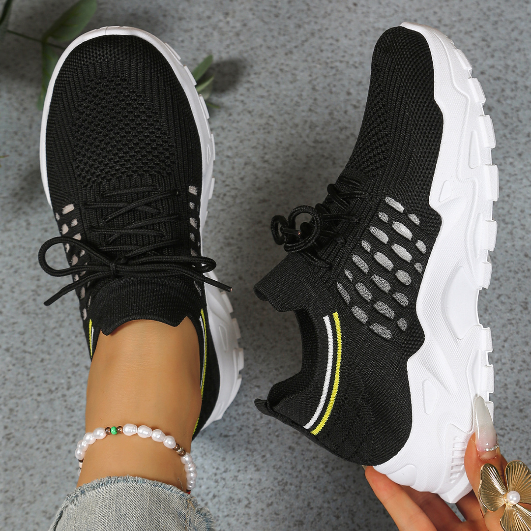 Damskie Ortopedyczne Sneakersy z Wyściełaną Wkładką na Komfort Cały Dzień