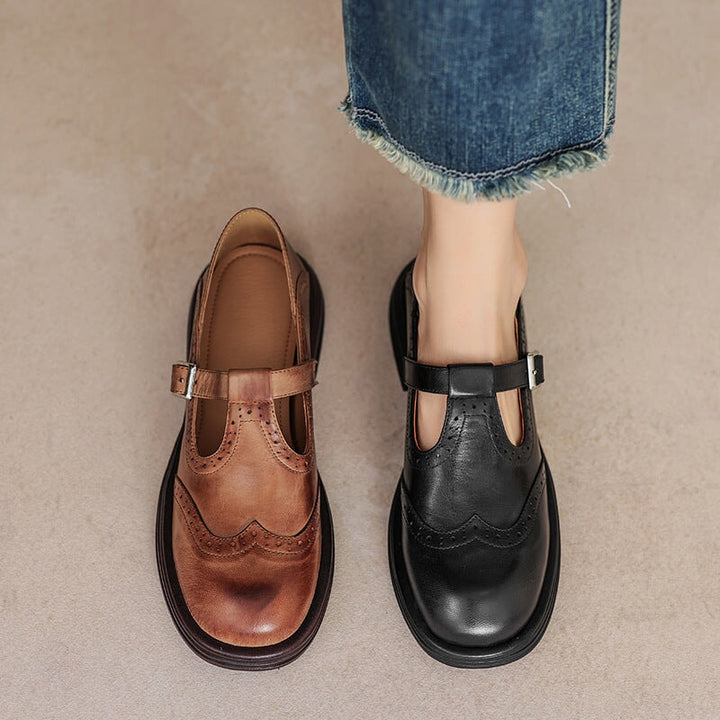 Mattea | Eleganckie skórzane buty