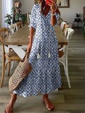 Wiosna - Lekka sukienka w stylu boho